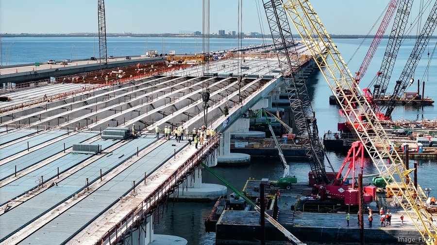 New Howard Frankland Bridge set to open, promising smoother commutes