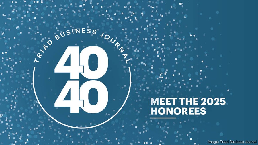 Announcing TBJ's 2025 class of 40 Under 40 honorees Triad Business