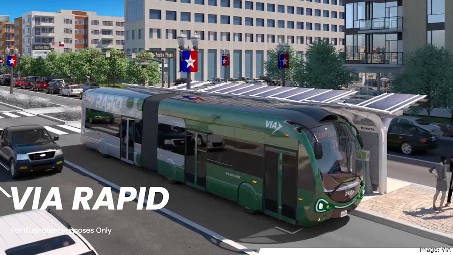 VIA secures full funding for region's first rapid transit - San Antonio ...