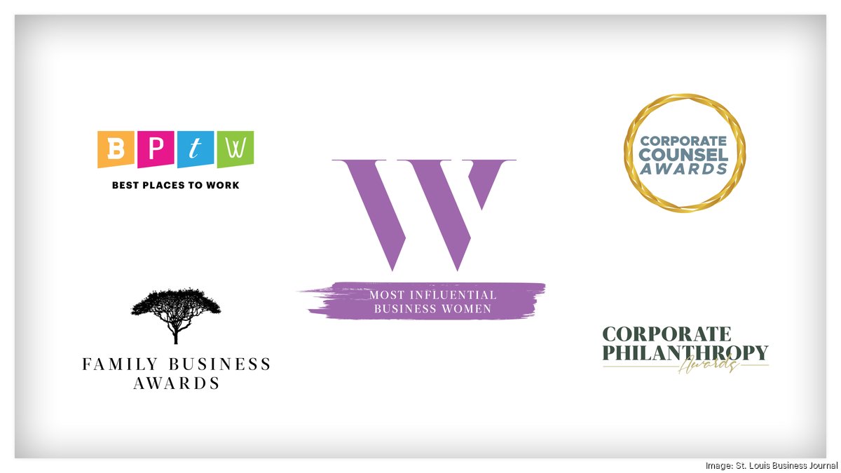 St. Louis Business Journal awards nominations closing soon for multiple programs