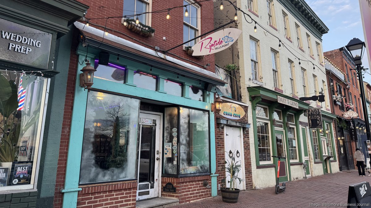 Riptide restaurant and bar closes in Fells Point - Baltimore Business ...