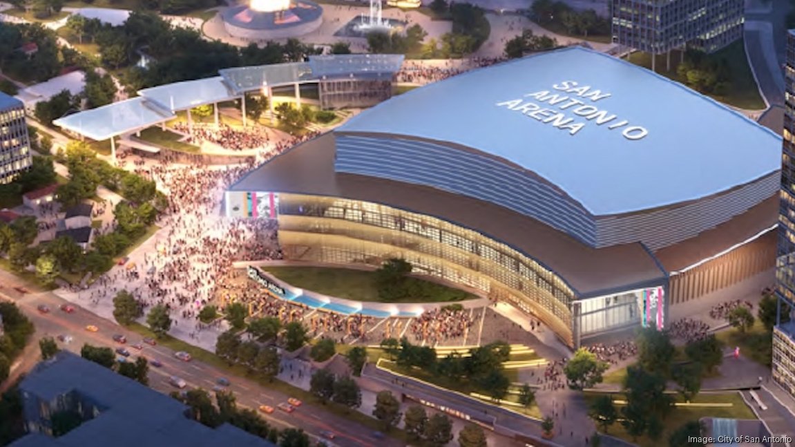 Spurs Sports & Entertainment plans downtown arena - San Antonio