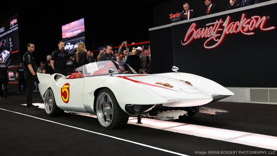 See the top 10 vehicles sold at 2025 BarrettJackson on Tuesday