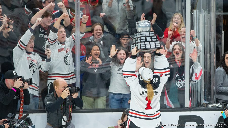 Boston Beanpot hockey tournament photos Boston Business Journal