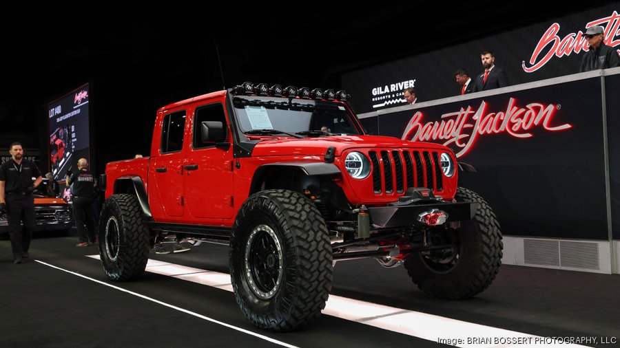 Here are the top vehicles sold at 2025 BarrettJackson on Wednesday