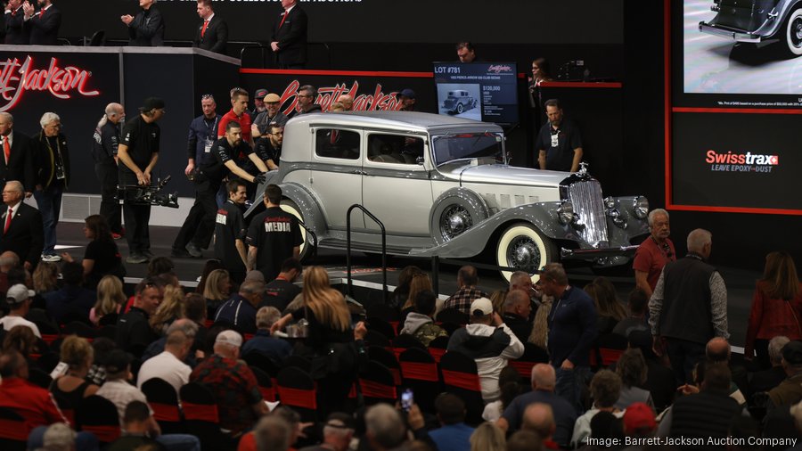 See the top 10 vehicles sold at 2025 BarrettJackson onThursday