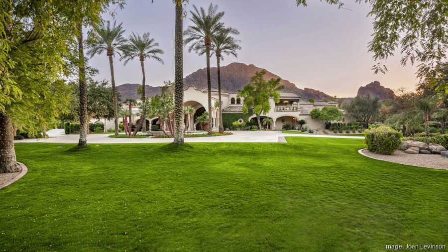 Paradise Valley mansion listed for $21.95M - Phoenix Business Journal