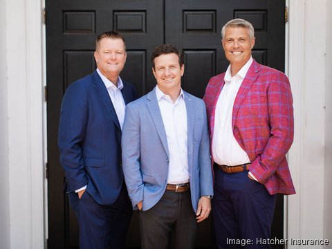 Cory Broadaway Bryan Robertson Billy Palmer Hatcher Insurance