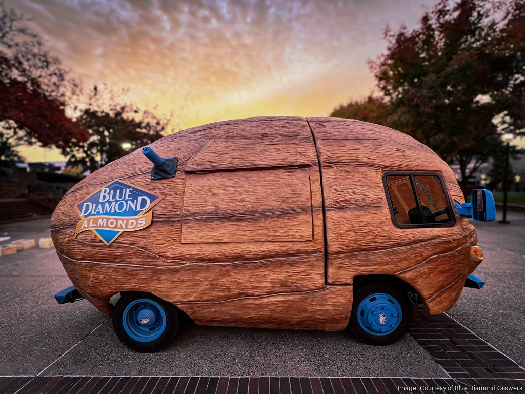 ⚠️Diamond kitchen car⚠️ Blue Diamond launches Nutty Cruiser almond on wheels - Sacramento