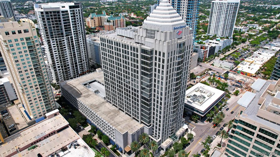 Bank of America Plaza at Las Olas Center in Fort Lauderdale sold