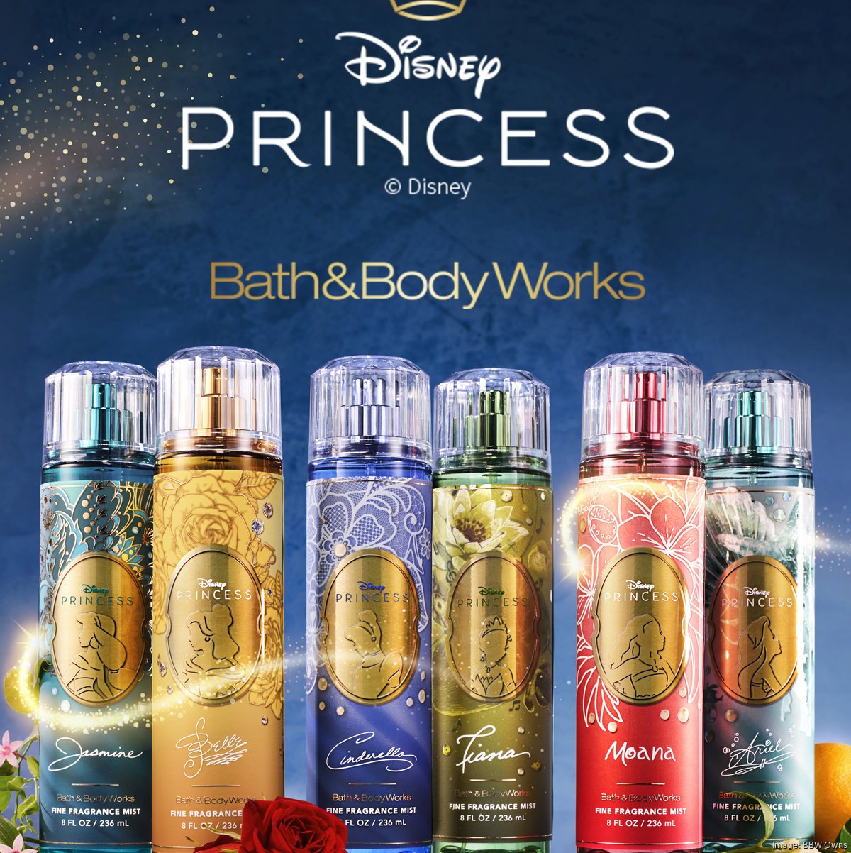 Bath & Body Works Disney Princess line now available - Columbus