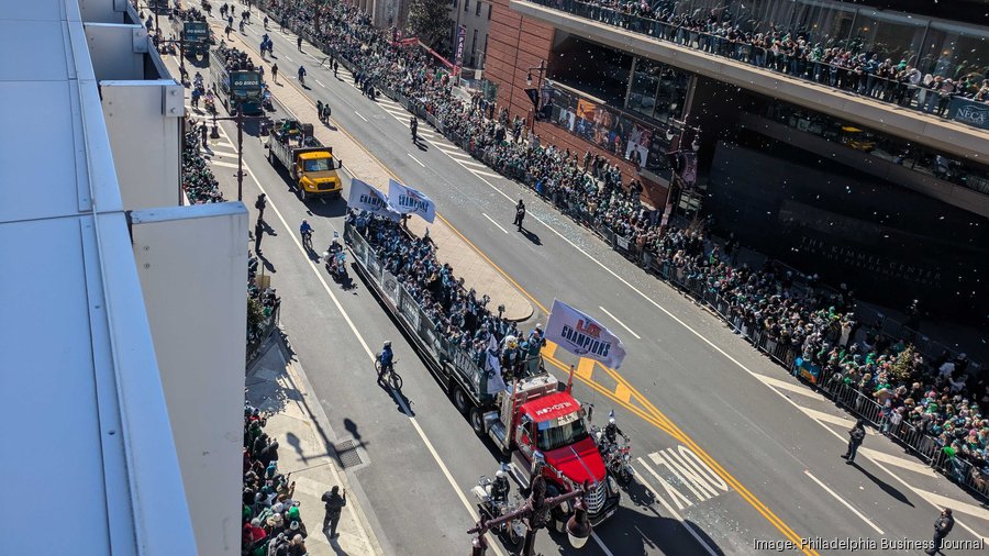 Eagles Super Bowl parade unleashes party in Philadelphia - Philadelphia ...