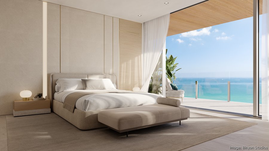 Ocean House Master Bed