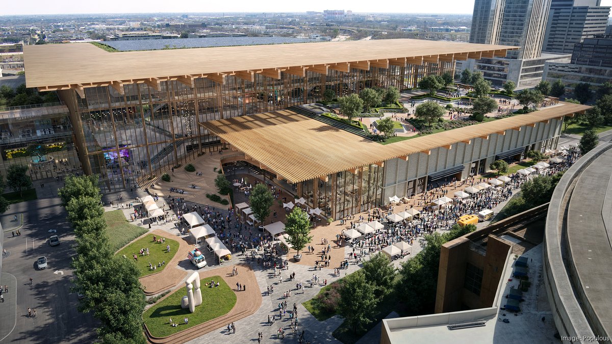 R. Brown Convention Center transformation plan revealed Houston Business Journal