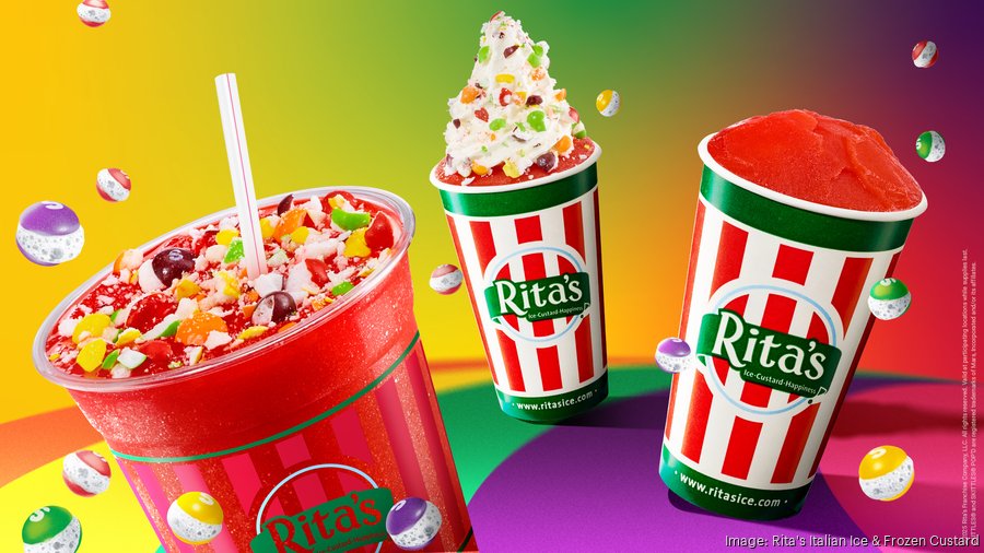 Rita's Italian Ice launches Skittles flavor and topping for 2025