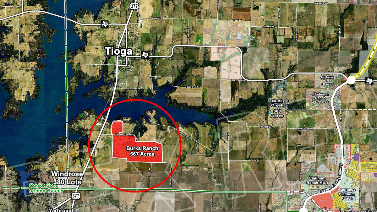 Green Brick Partners plans Burks Ranch neighborhood north of Denton ...