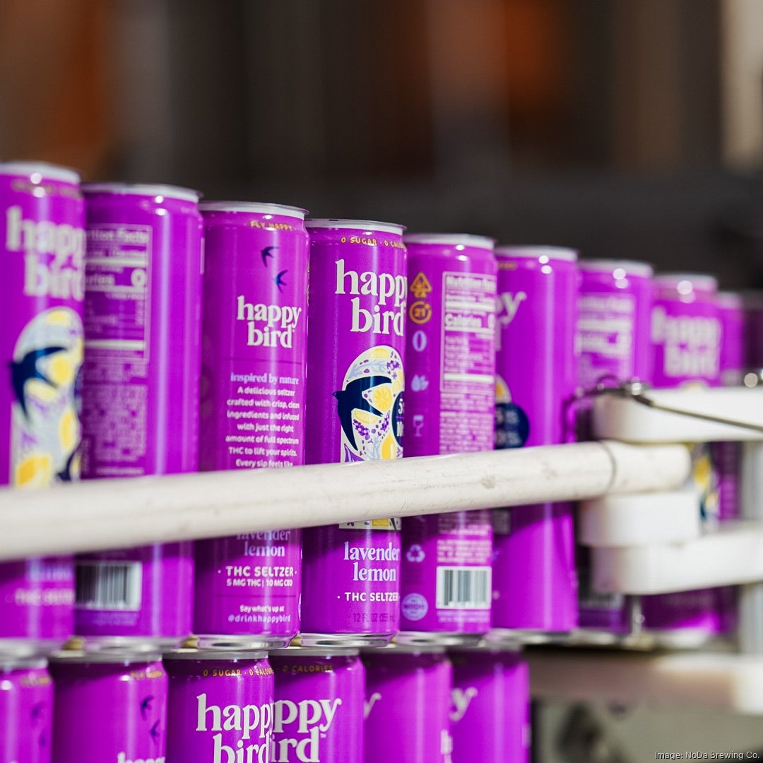 NoDa Brewing launches THC seltzer line Happy Bird - Charlotte