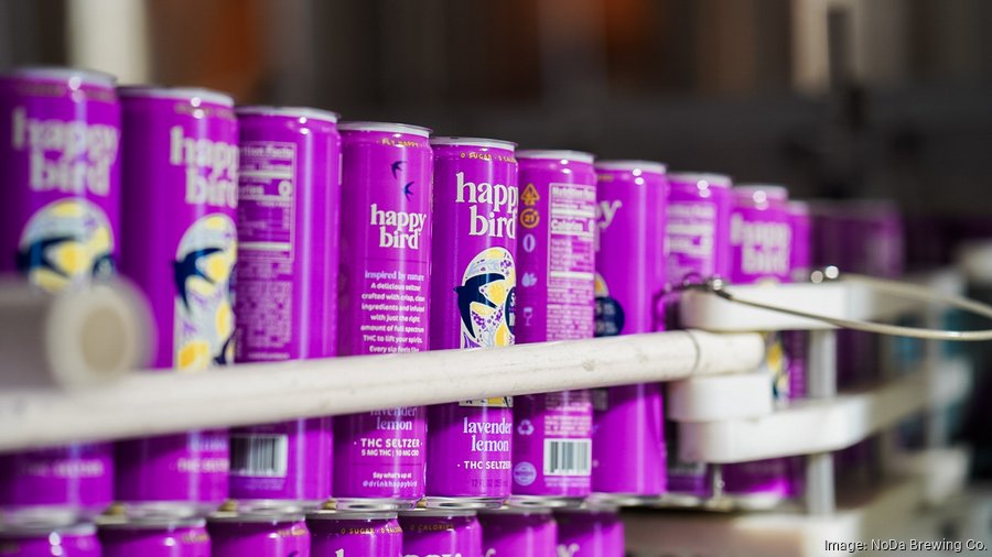 NoDa Brewing launches THC seltzer line Happy Bird - Charlotte