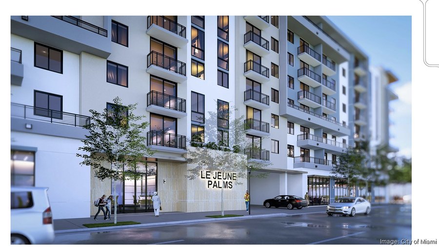 Rendering of Le Jeune Palms
