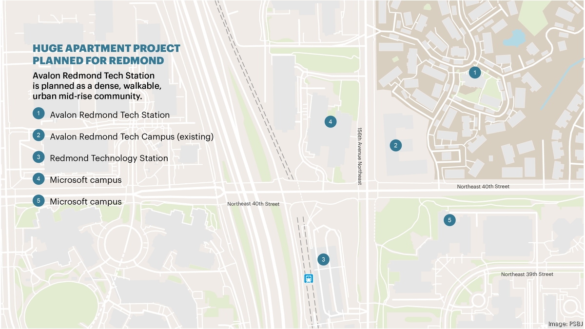 Giant apartment project proposed for 30-acre site next to Microsoft HQ
