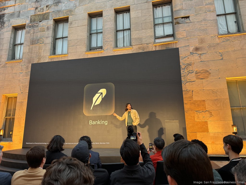 Robinhood CEO takes page from Apple and Disney in rolling out private  banking - San Francisco Business Times