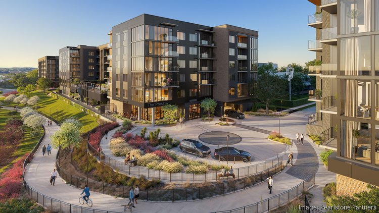 A rendering of The Belvedere, which was known as The Pressler when it was first announced. PEARLSTONE PARTNERS