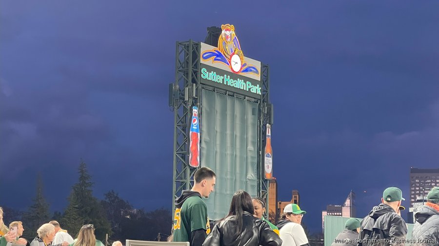 A’s play first home game in West Sac (PHOTOS) - Sacramento Business Journal