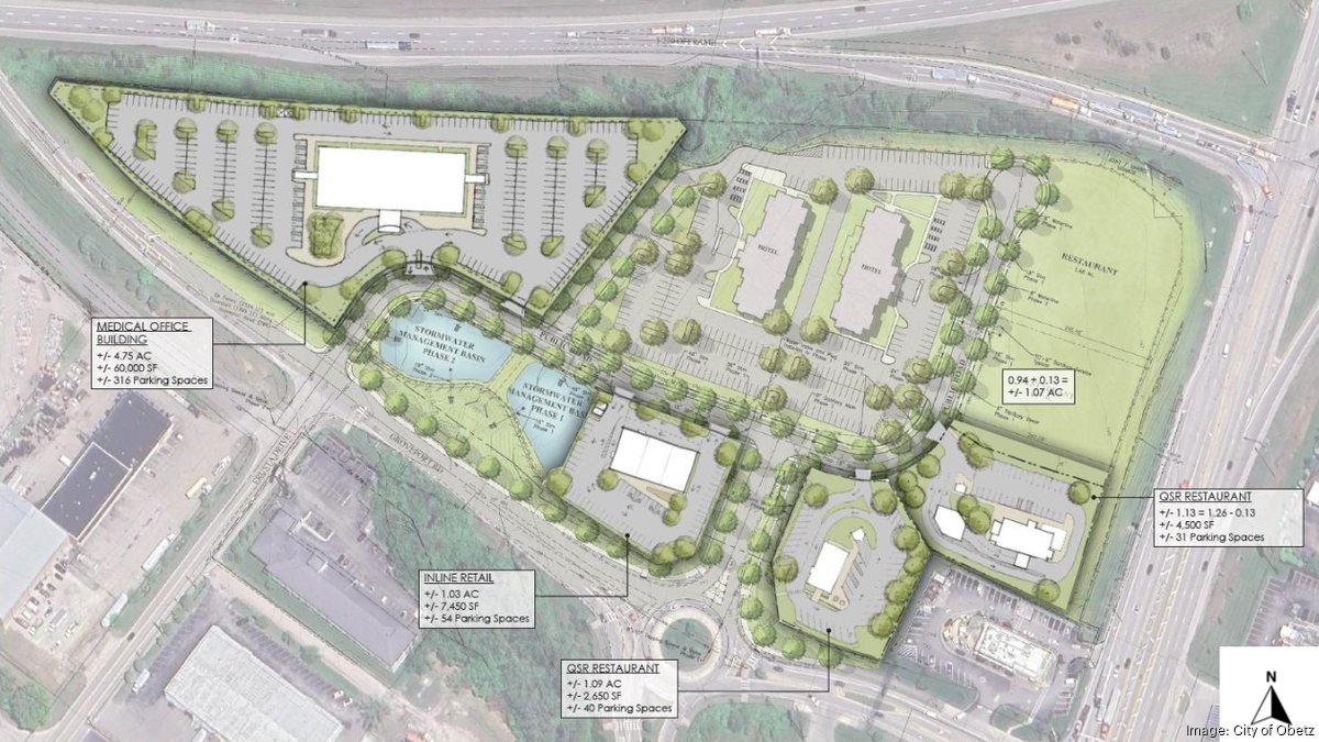 Office, hotels and more proposed off I-270 in Obetz - Columbus Business First