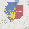 インディアナ州議会議員は、イリノイ州の郡を招待する法案を可決しますHoosier Stateに参加する