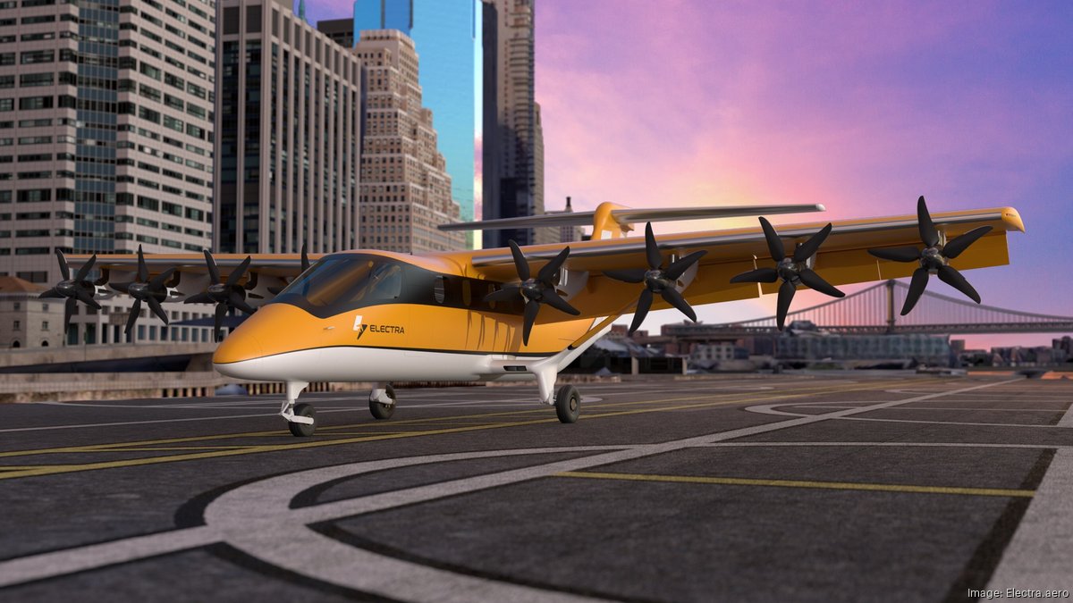 Manassas flying taxi startup Electra raises $115M - Washington Business  Journal