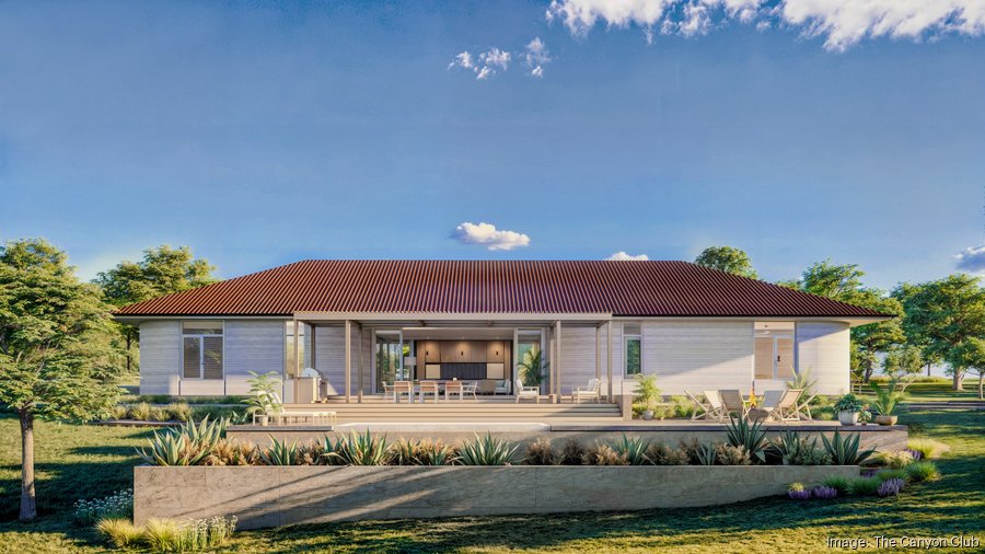 Icon's 3D-printed homes at The Canyon Club will be available for fractional purchase. THE CANYON CLUB