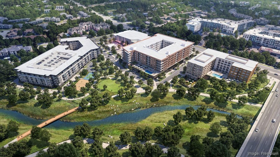 Southeast Austin's River Park is just one of many transformative projects planned for East Austin. PRESIDIUM