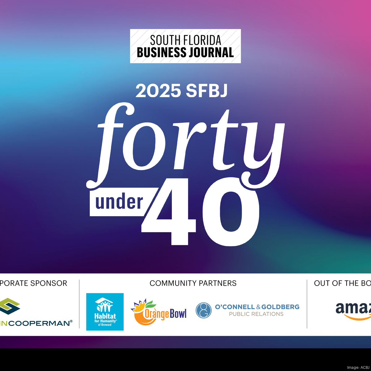 SFBJ's 2025 40 Under 40 honorees – Part 4 - South Florida