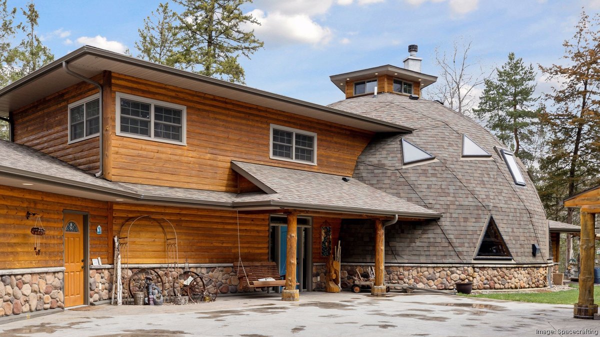 Afton dome house listed at $1M features 5 acres, swim spa and convertible hobby room - Minneapolis / St. Paul Business Journal