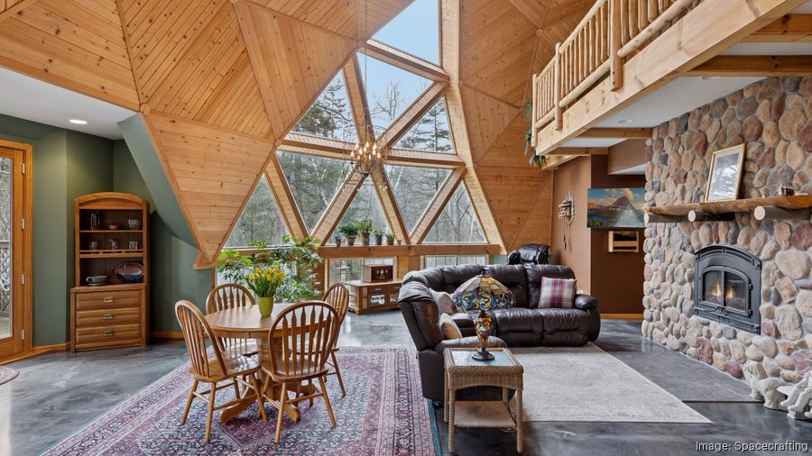 Million-dollar dome: Afton's sustainable home hits market