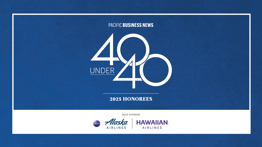 Pacific Business News announces more 2025 40 Under 40 honorees