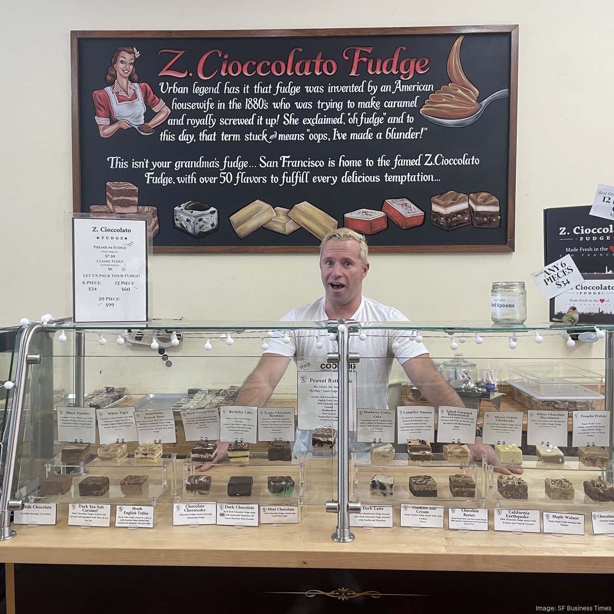 Artisanal fudge shop Z. Cioccolato has new, proud owner with