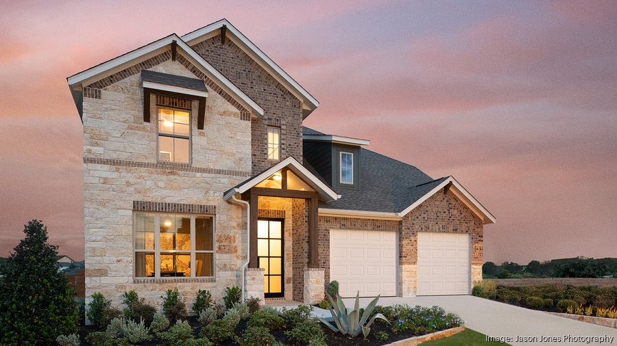 Ashton Woods and Starlight Homes will build more than 500 homes, like the one shown here, near Creedmoor. JASON JONES