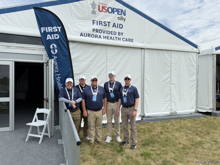 Aurora provides first aid on golf’s biggest stage at Erin Hills ...