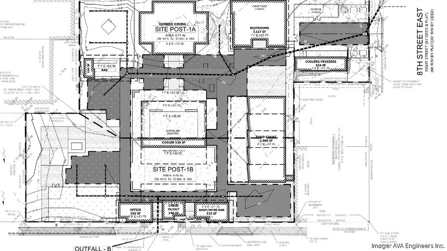 Spring Center Blue Print/pdf Spring Yard site plans approved for Springfield Jax - Jacksonville ...