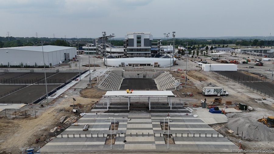 Cincinnati Open South Entrance + Champions Court