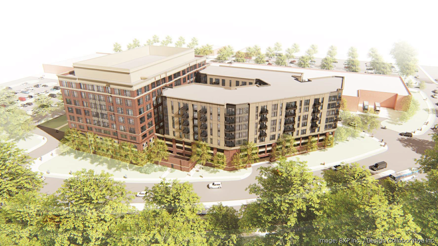 Bxp Rendering BXP plans office-to-apartment conversion in Kingstowne - Washington ...