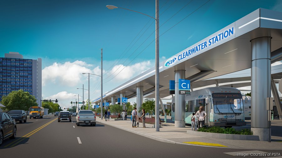 Psta Map Pinellas transit authority moves forward on downtown hub - Tampa Bay ...