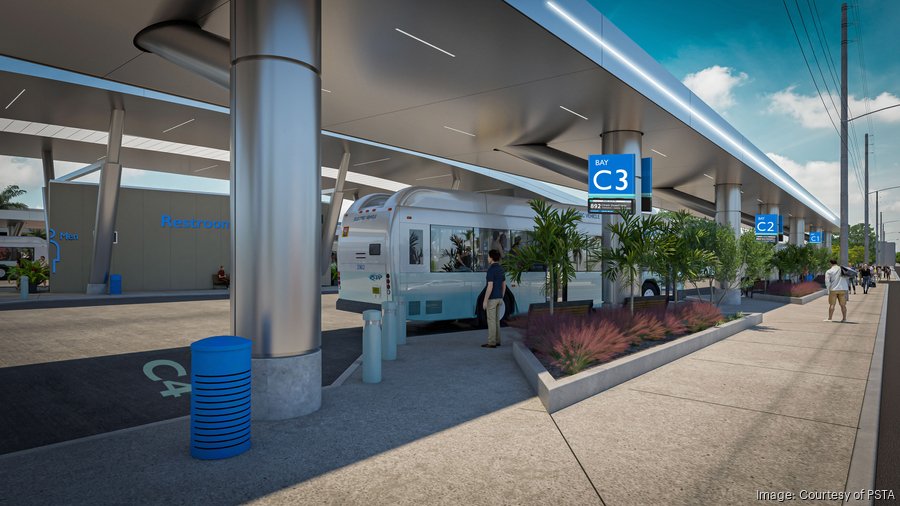 Psta Map Pinellas transit authority moves forward on downtown hub - Tampa Bay ...