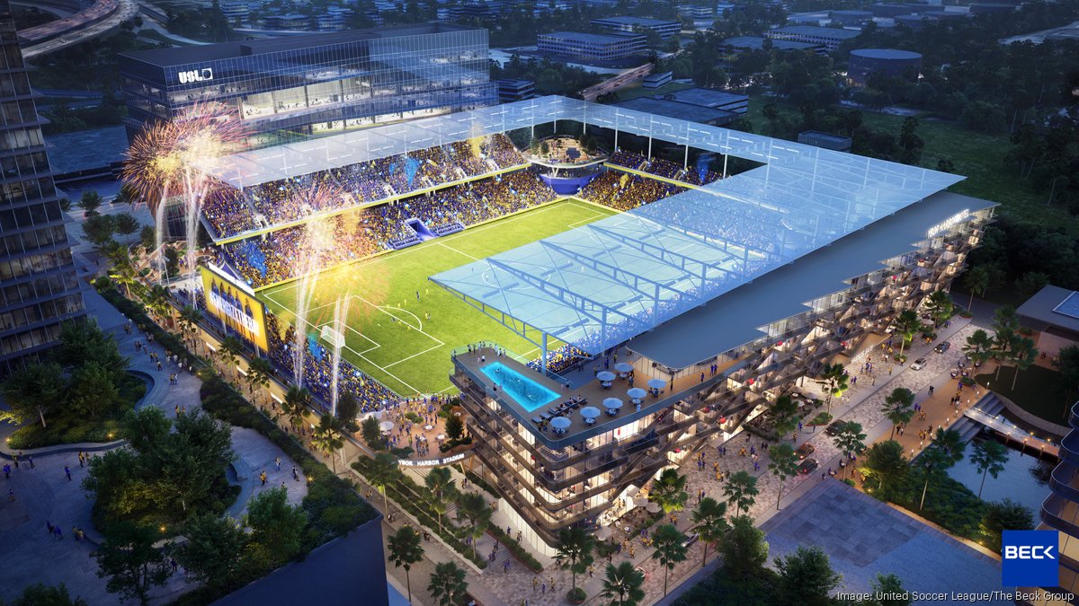 Darryl Shaw plans waterfront soccer stadium in Ybor City - Tampa Bay Business Journal