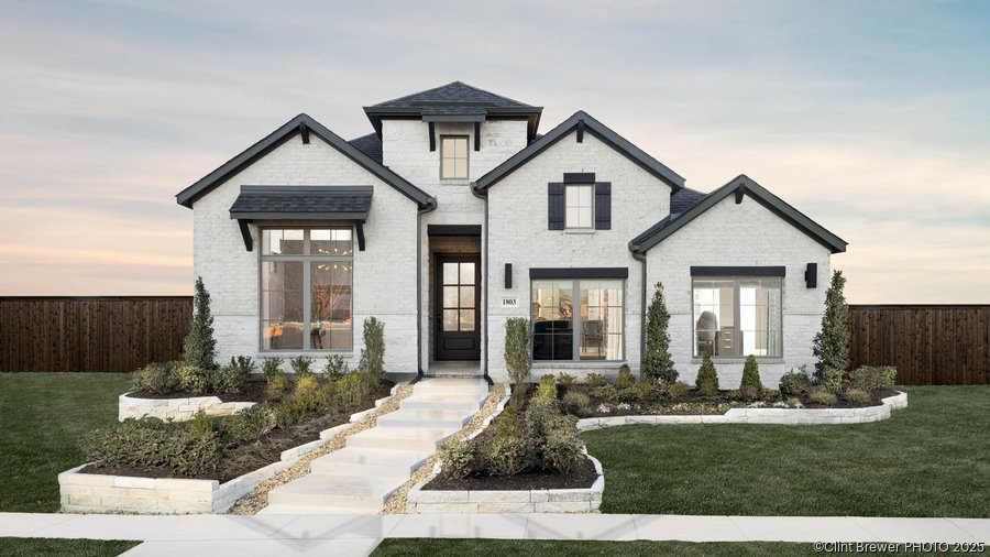A example of the kinds of houses Perry Homes will deliver. CLINT BREWER