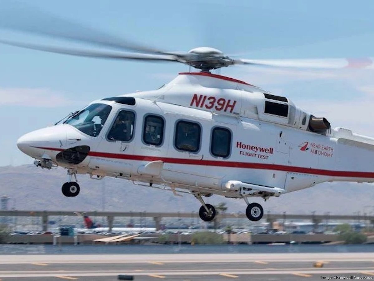 Honeywell Aerospace completes autonomous helicopter test flight