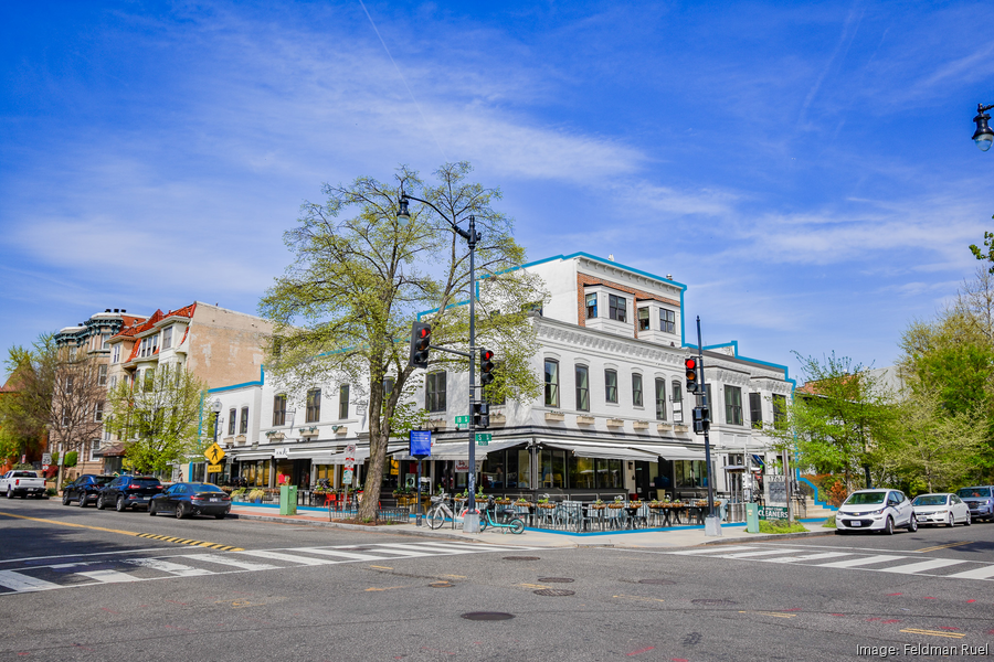 Mixed-use Dupont Circle complex anchored by Anju, Pupatella listed for sale