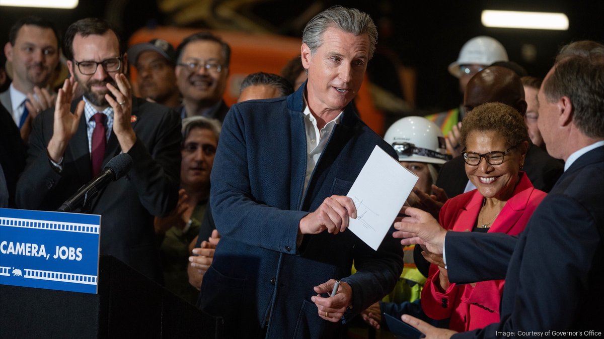 California more than doubles film and TV tax credit program - L.A. Business First