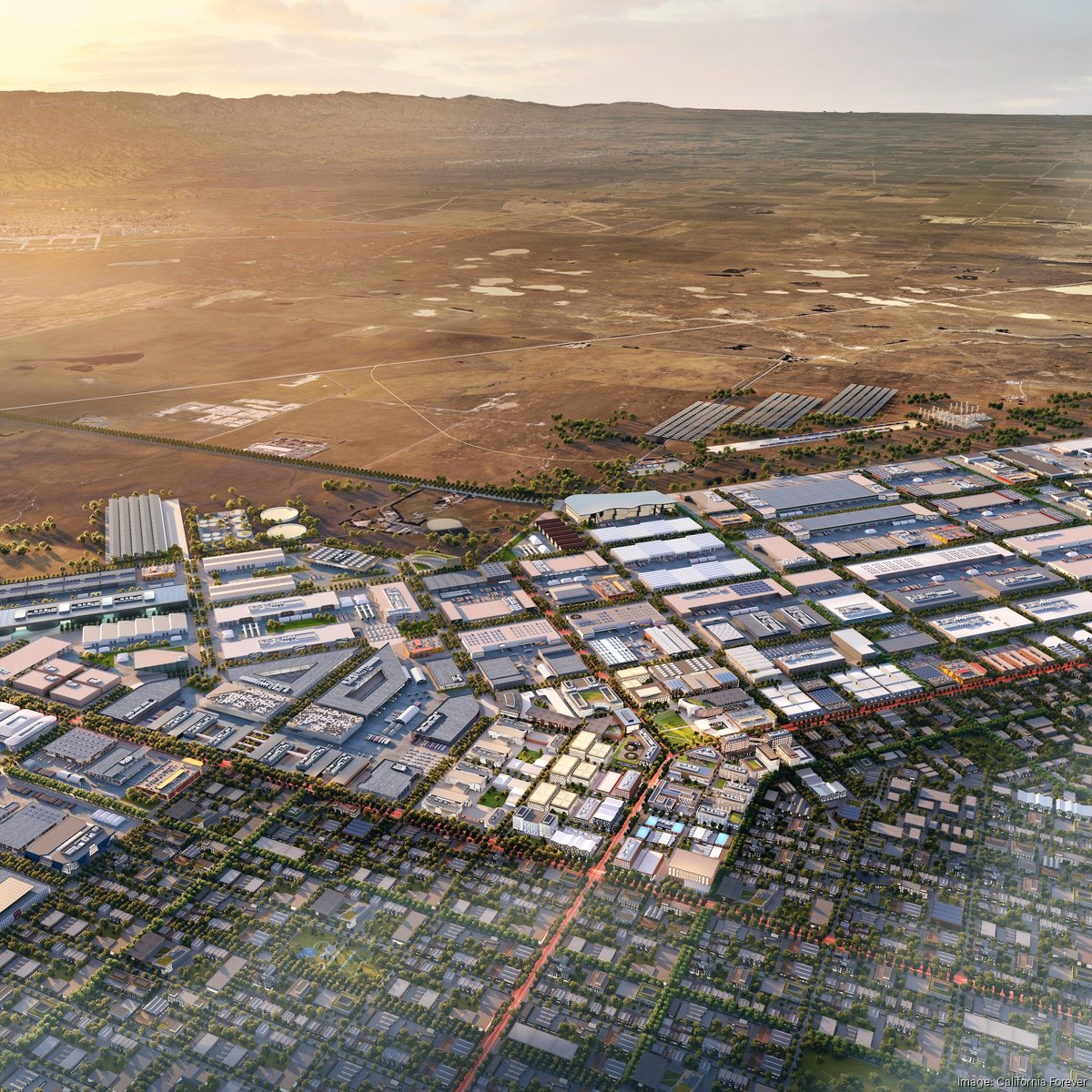 California Forever, JLL unveil Solano Foundry manufacturing plan - San  Francisco Business Times